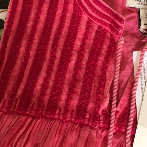 ❤️HOST PICK🏝️NWT RACHEL ZOE Embroidered Boho Tank Top Size Medium - Picture 4 of 13